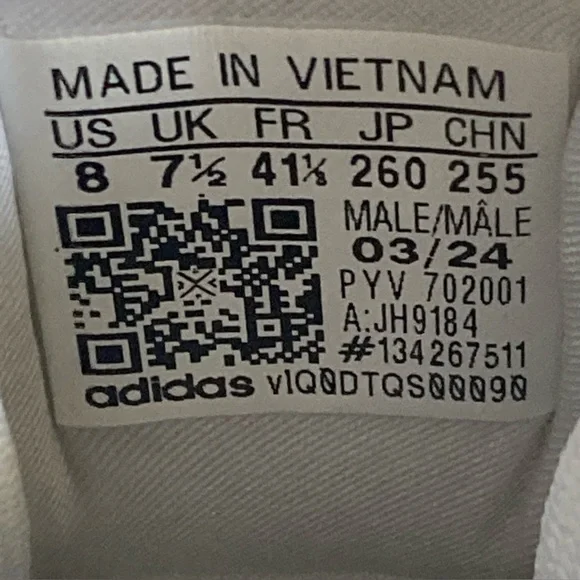 Adidas men’s Ultra boost 1.0 in Cloud White/Better Scarlet/Gum (8) - Picture 6 of 13